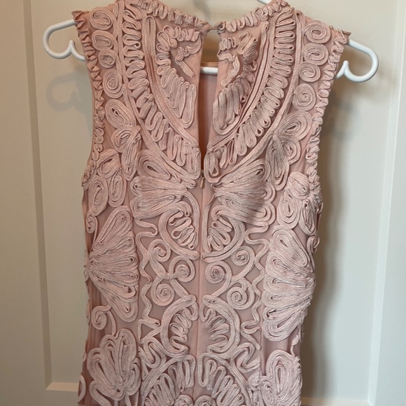 JS Collections Soutache Overlay Gown - Picture 3 of 4